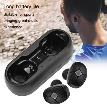 

TWS Earphone Mini V5 5.0 Multipoint Connection Earphone Wireless Sports Earbuds for voice control/ call function/music
