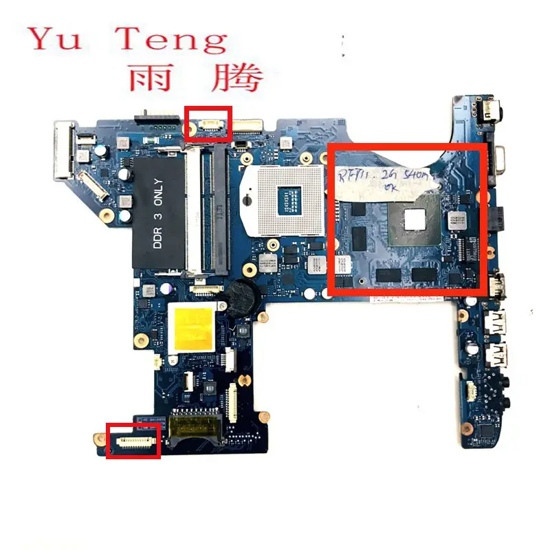 Подходит для Samsung RF711 материнская плата ноутбука BA92-07584A GT540M 2 Гб HM65 100% ТЕСТ ОК