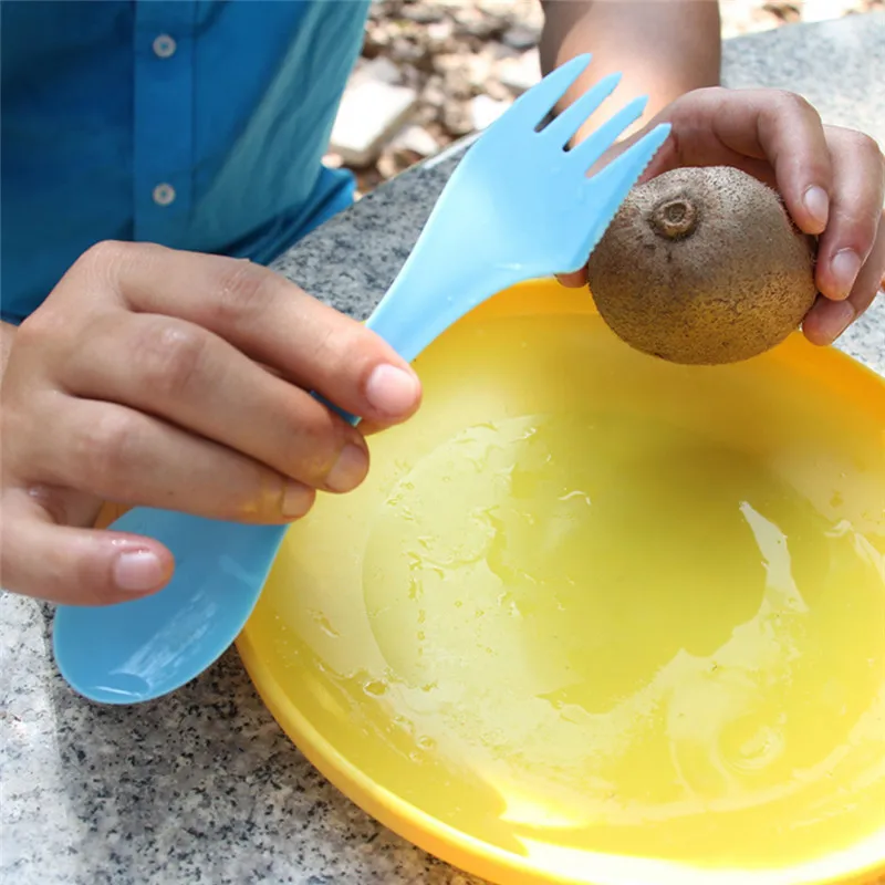 6 шт. ложка вилка нож столовые приборы для кемпинга пешего туризма пикника