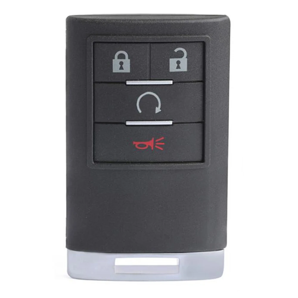 Keyecu 4 кнопки умный дистанционный ключ-брелок от машины 315MHz для Cadillac Escalade ESV EXT SRX Silverado OUC6000066(без ключа