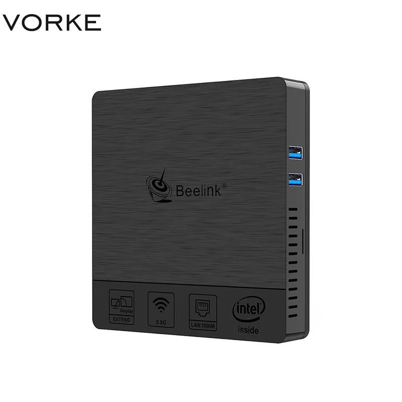 Original Beelink BT4 MINI PC intel Atom x5-Z8500 4G/64G 2.4G/5G WIFI Bluetooth 1000Mbps LAN HDMI+VGA USB3.0 |