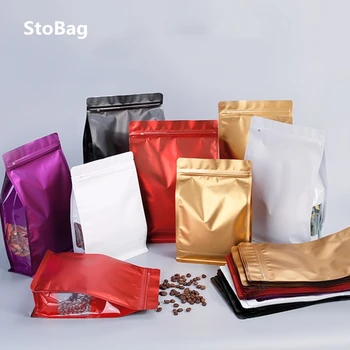 

StoBag 10pcs Color Zip Lock Plastic Bags Food Baking Snack Packaging Bags Wedding Family Expenses Storage Supplies Travel