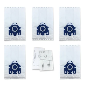 

5Pcs 3D Efficiency HyClean Dust Bags Filters for Miele GN Series S5000 S8000 SF-50 Sweepers Vacuum Cleaner Parts