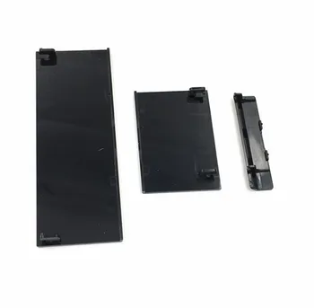 

400pcs/lots Plastic 3 in 1 Replacement Plastic Door Slot Covers for Nintendo Wii Console lowest price Black White