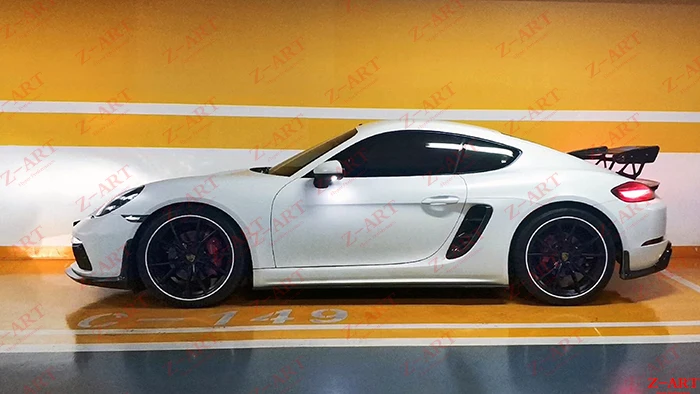 Z-ART GT заднее крыло для Porsche Boxster Cayman718 карбоновое волокно задний спойлер для Porsche 718 углеродного волокна спойлер заднего крыла