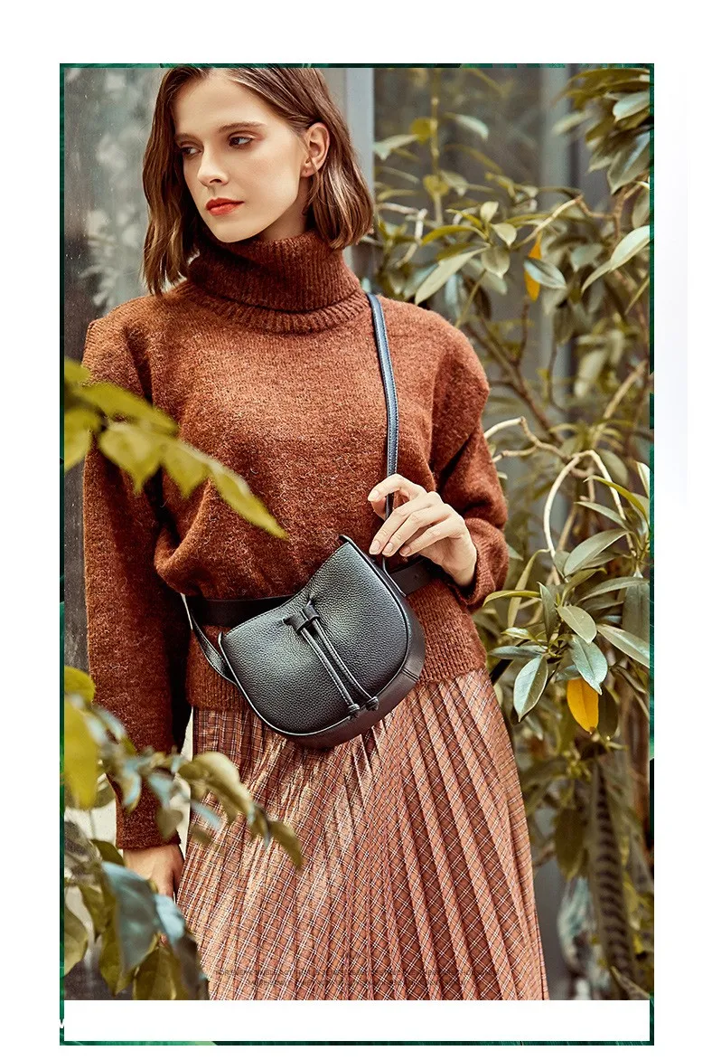 Small Bag High Quality Genuine Leather Cross Body Bags Beautiful Color Hot Sale Shoulder Bag Casual Style Hand Bag Messenger Bag