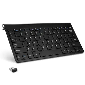 

2.4G Ultrathin Slim Wireless Keyboard Mouse Set Portable Keyboard Mouse Combo For IOS Android For Mac Notebook/TV Box/PC Office