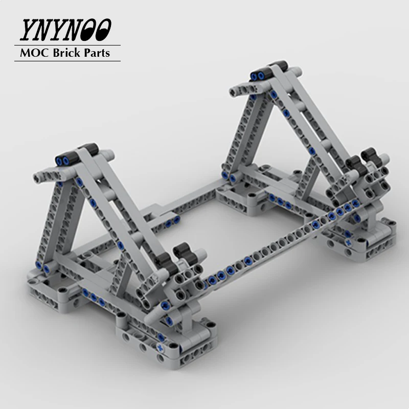Выставочный стенд MOC для вертикальных строительных блоков игрушки тысячелетия