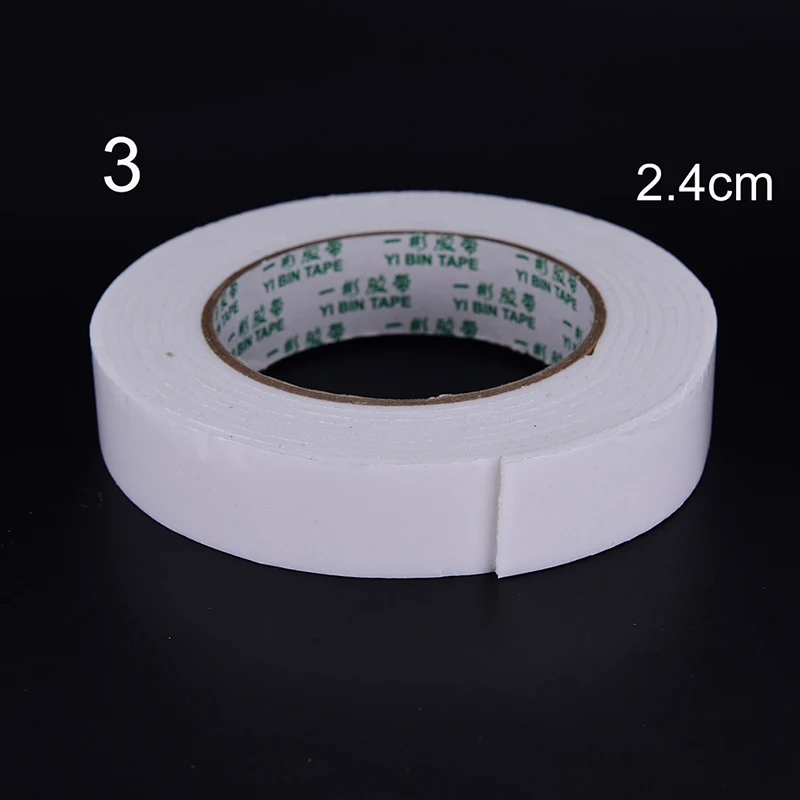 1pcs Double Sided Adhesive Tape 9/12/18/24mm 10Y Strong Glue Paper Made  Tapes for