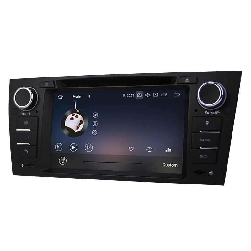 Perfect Android 9.0 Octa Core 4G RAM 32G ROM GPS Navigation 7 " Car DVD Player for BMW 3 series E90/E91/E92/E93 05-11 with Radio/BT/RDS 3