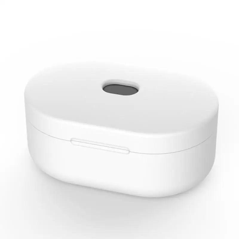 Модный однотонный силиконовый защитный чехол для Xiaomi Redmi Airdots, комплект bluetooth-гарнитуры, Противоударная защита от пыли