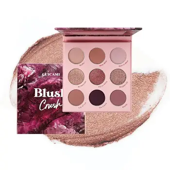 

GUICAMI Genuine 9-color Eye Shadow 9-color Eye Shadow Palette Pearlescent Matte Eye Shadow Waterproof, Long-lasting Natural