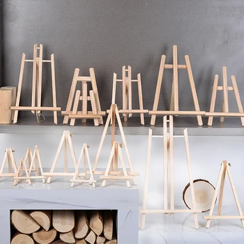 

Desktop Painting/Sketch/Photo/Phone Easel/Stand/Frame Display Shelf/Holder Wood Adjustable Students Drawing Decoration Supplies