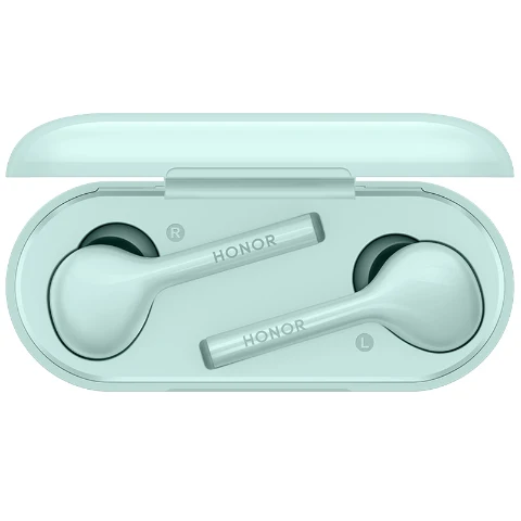Blue Honor Flypods Lite Молодежная версия TWS беспроводные наушники Bluetooth 4,2 с микрофоном IP54 Водонепроницаемый чехол для зарядки - Цвет: Blue