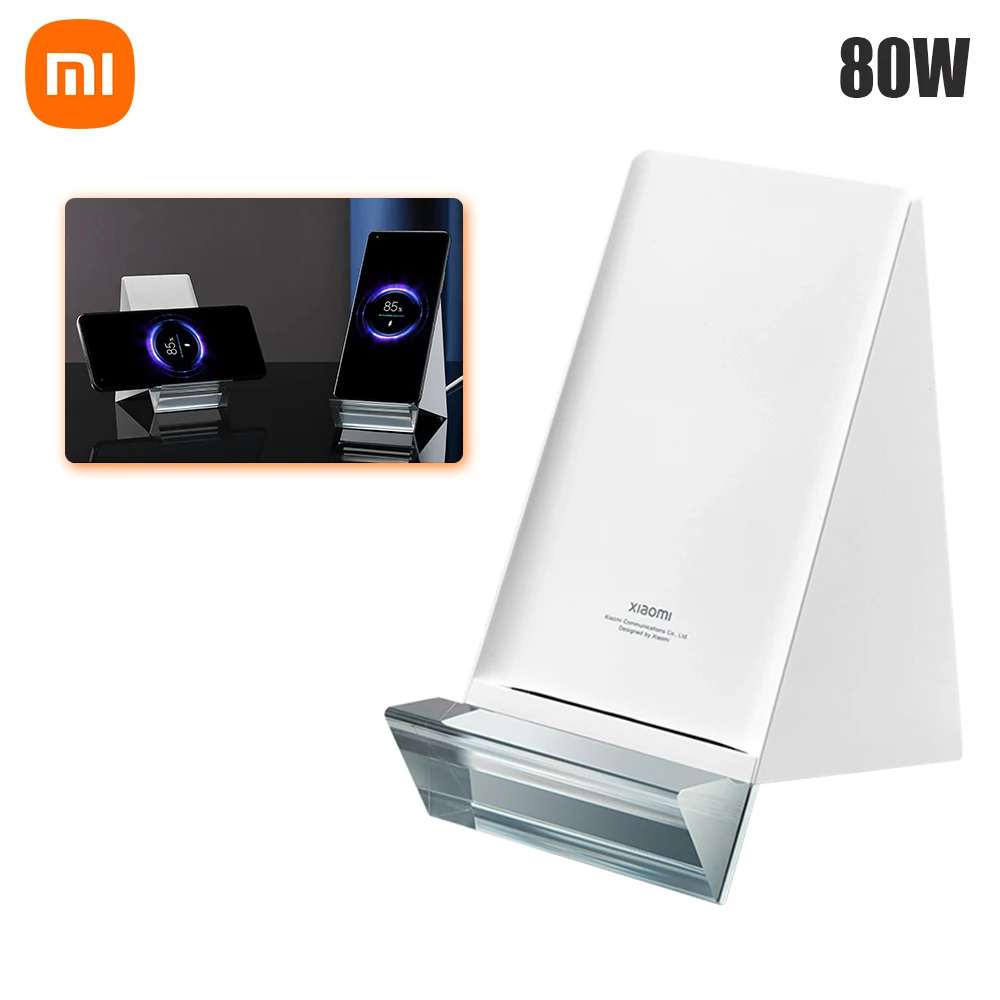 Xiaomi MDY-13-ED 80W Wireless Charging Stand Set description image 2