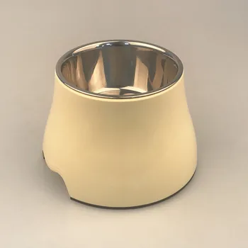 

pets cat dog high foot protect neck stainless steel bowl, pet dog cat bowl supplier pet supplies dog food bowl