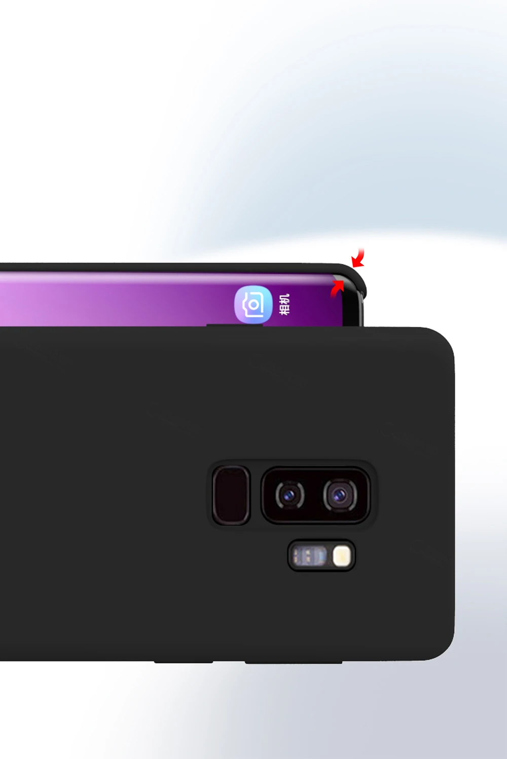 Для samsung S9 чехол мягкий силиконовый защитный чехол для samsung Galaxy S8 S9 S10 5G Plus Note 8 9 10 Pro чехол полиуретан) и силикона с откидной крышкой