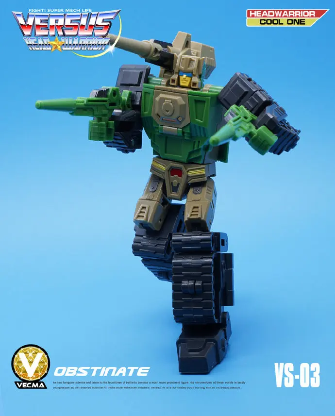 MFT трансформер Hardhead VS 03 VS03 Headmasters серии WERRIOR Мини карманная экшн фигурка Робот
