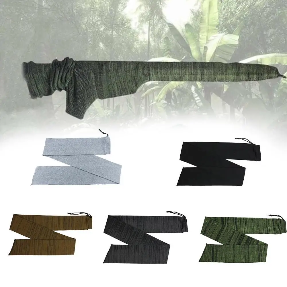 5" силиконовый чехол для винтовки arma meia POLIESTER arma tiro vara de pesca meia