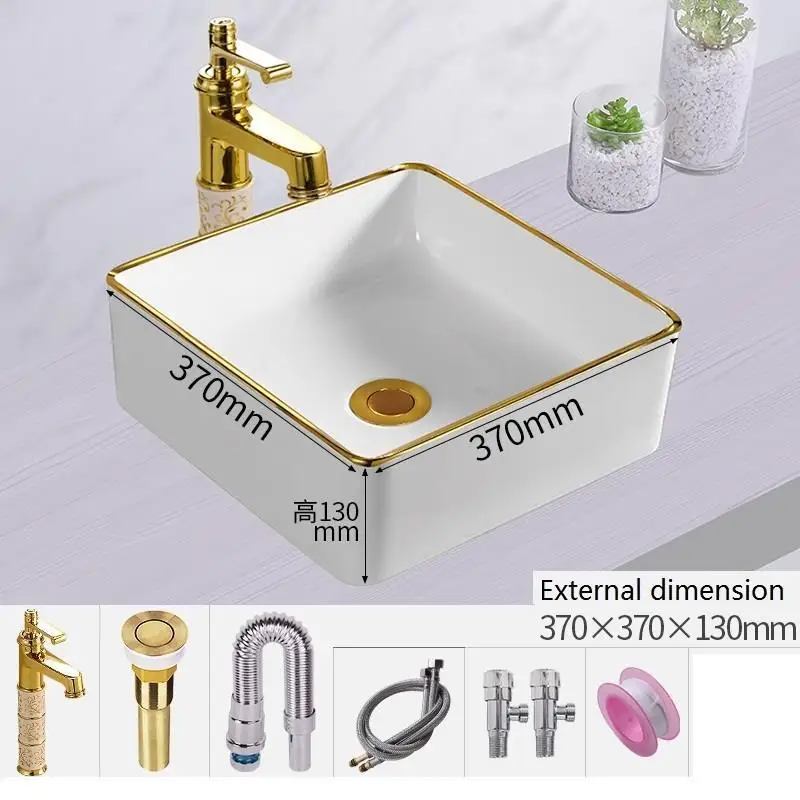 Lavatorio De Banyo Bagno Cuba Para Bassin Waschbecken Lavandino Waschtisch сосуд Pia Banheiro раковина для ванной Lavabo умывальник - Цвет: Number 14