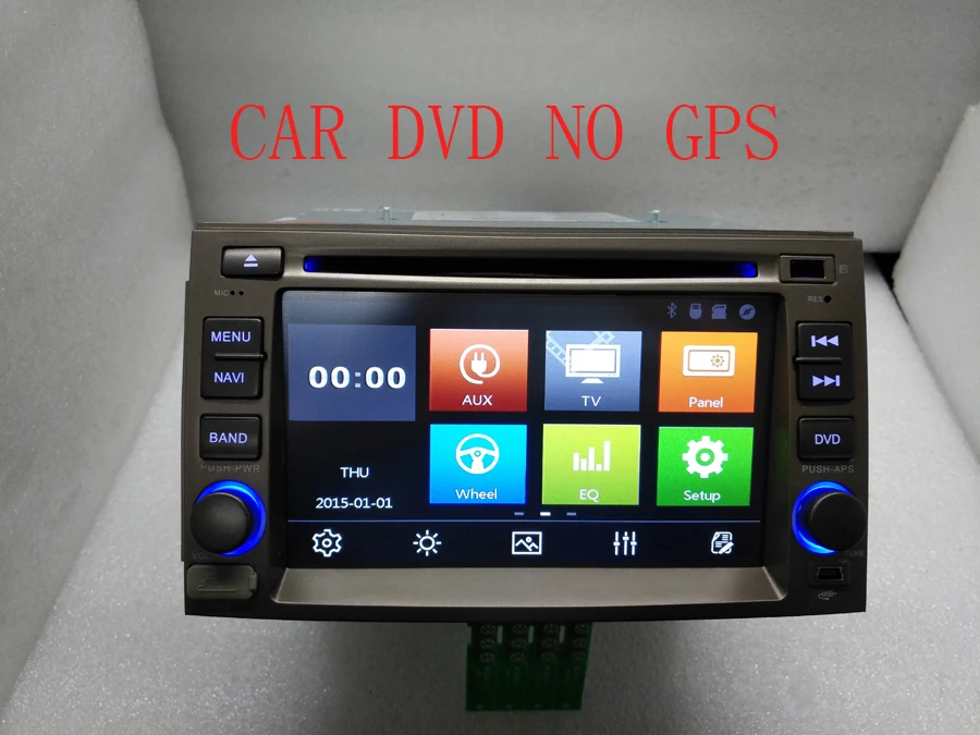 BYNCG 6.2 inch Car Radio 2 Din DVD Player GPS Navigation in Dash Car PC Stereo TV BT USB SD FOR HYUNDAI Azera 2005~2011 - Цвет: DVD NO GPS