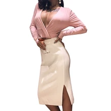 ^#Cheap Autumn Long Pencil Skirts for Women Clothes Casual High Waist Straight Ribbed Skirt White Bodycon Warm Knitted Sweater Skirt New ^#Cheap Autumn Long Pencil Skirts for Women Clothes Casual High Waist Straight Ribbed Skirt White Bodycon Warm Knitted Sweater Skirt New