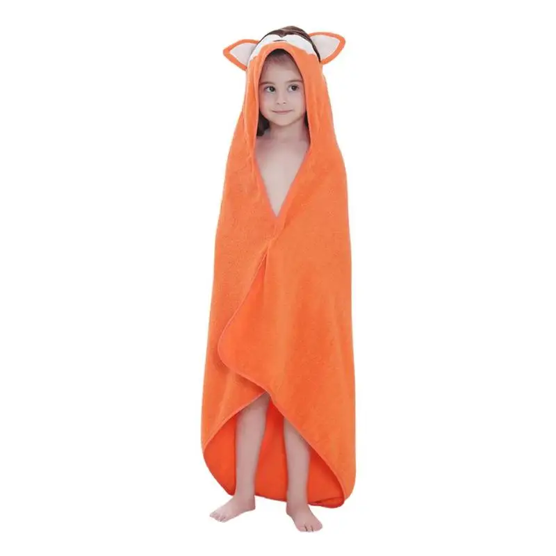 7 Милое Мягкое хлопковое детское банное полотенце в форме Милого Животного, детское полотенце с капюшоном, халат, накидка, детское одеяло для новорожденных - Цвет: 7