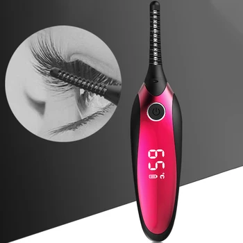 

Digital Temperature Control Ironing Tools Long Lasting Mini Portable Roller Electric Eyelash Curler Styling Intelligent Heated