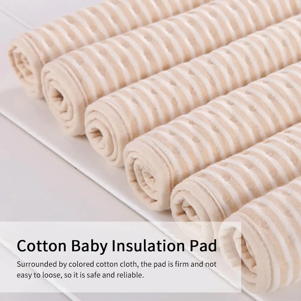 Детский 4 слоя двойной подгузник Водонепроницаемый моющийся новорожденный хлопковый подгузник подушка для прокладки дышащий