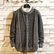 ^#Cheap Sweater Men's Warm Fashion Solid Color Casual O-Neck Knit Pullover Men Knitting Sweaters Male Sweter Clothes Large Size M-5XL ^#Cheap Sweater Men's Warm Fashion Solid Color Casual O-Neck Knit Pullover Men Knitting Sweaters Male Sweter Clothes Large Size M-5XL