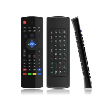 

New Smart Voice Remote Control Backlit 2.4G Wireless Keyboard IR Learning For Android 9.0 For TV BOX Teclado