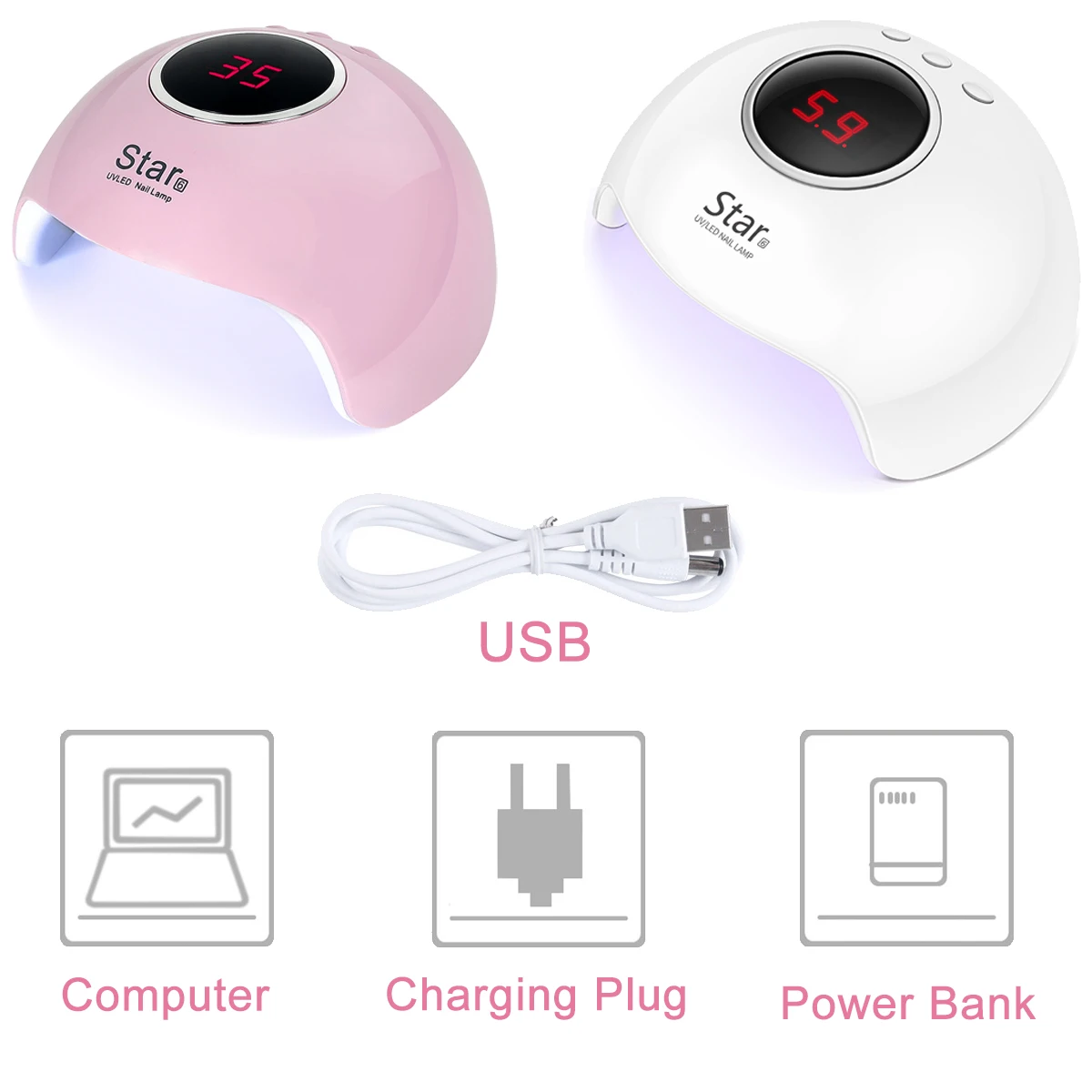 150 Вт 15 Светодиодный УФ/светодиоды usb зарядка лампа для ногтей Автоматический Инфракрасный датчик гелевая лампа аппарат для сушки ногтей 3 кнопки синхронизации