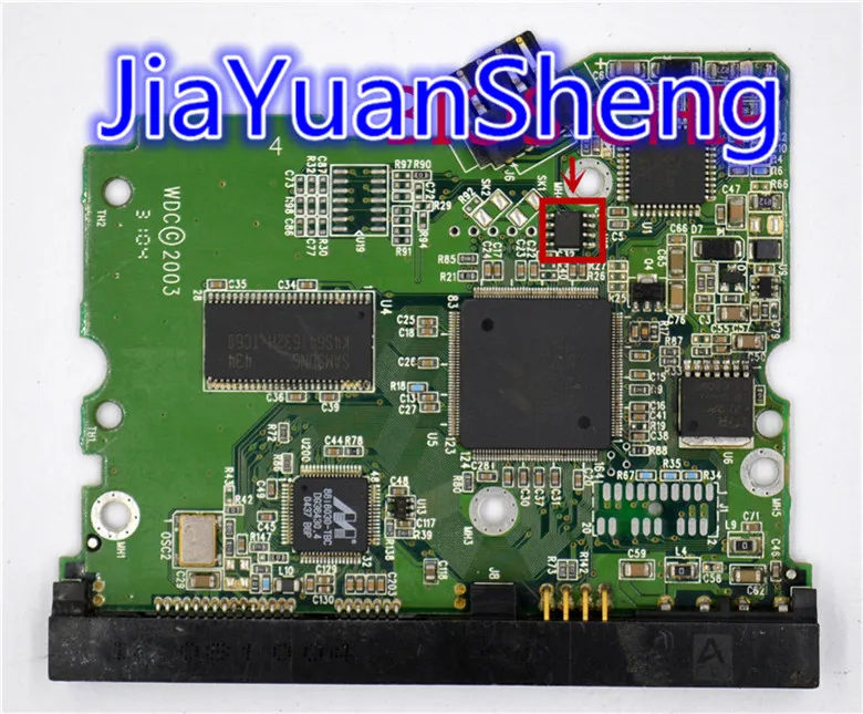 Печатная плата Western Digital для жесткого диска 2060-001252-000 REV A / 2061-001252-000 WD400JD WD800JD |