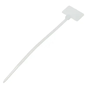 

500x Nylon Self-Locking Label Tie Network Cable Marker Cord Wire Strap