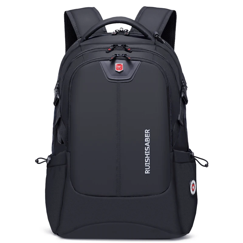 Водонепроницаемый мужской рюкзак унисекс для ноутбука с USB зарядкой нейлоновый