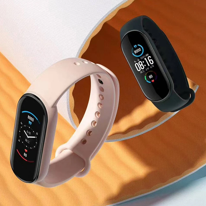 Глобальная версия Xiaomi Mi Band 5 Смарт AMOLED экран Miband Smartband фитнес трекер Bluetooth