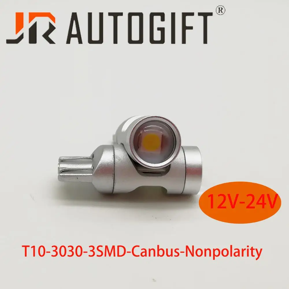 10 шт Высокое качество T10 3SMD 3030 светодиодный автомобиль светильник Canbus НЕ OBC ERROR IC драйвер Авто Клин лампа W5W светодиодный парковочная лампа 12 V-24 V