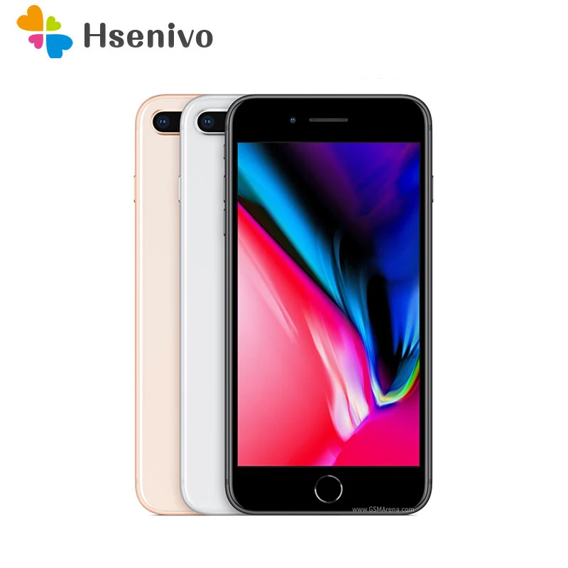 100% Original Apple iphone 8 Plus Hexa Core iOS 3GB RAM 64-256GB ROM 5.5 inch 12MP Fingerprint 2691mAh LTE Mobile Phone