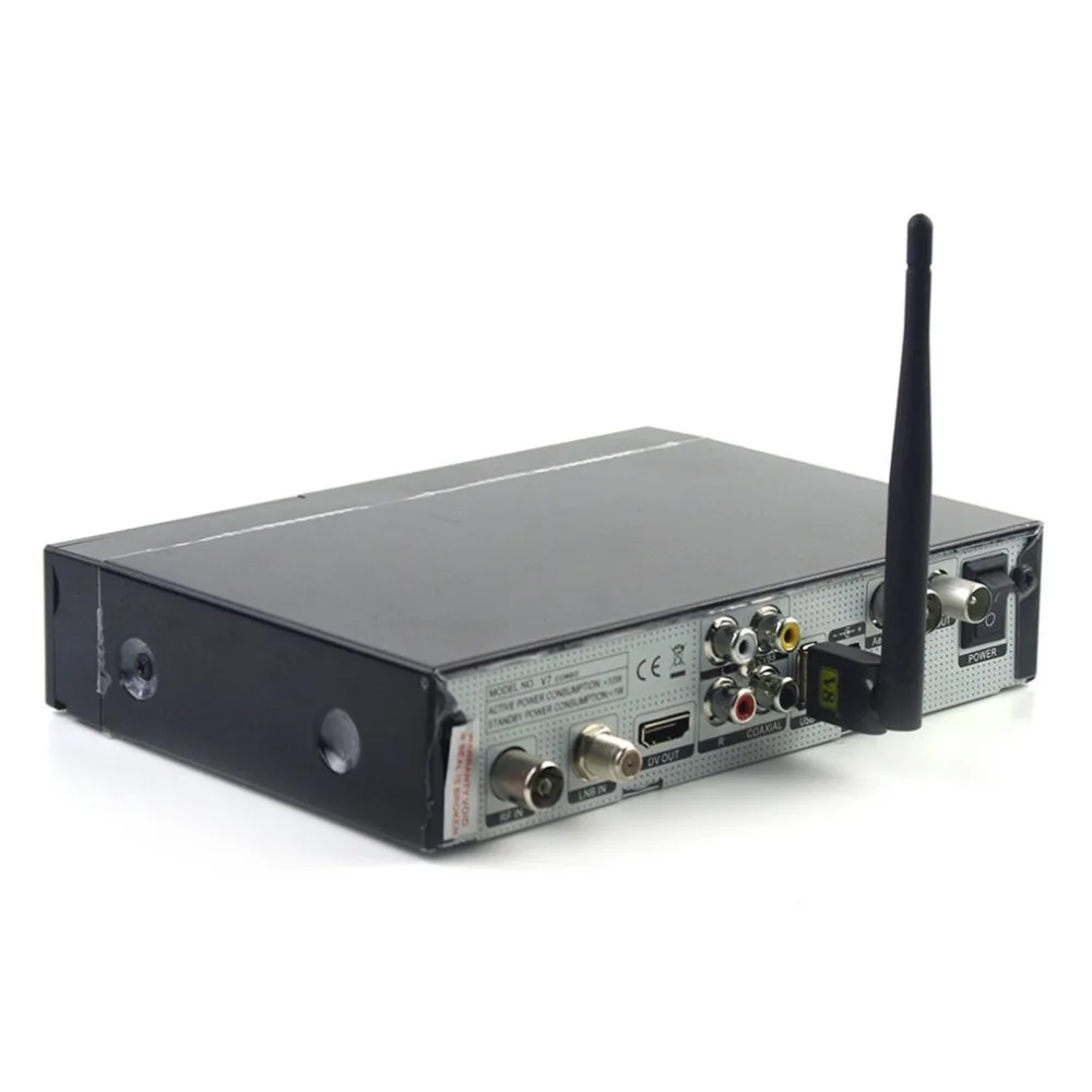 Freesat V7 спутниковый HD декодер приемник Full 1080P+ 1 шт. профессиональный HD DVB-S2+ USB WiFi ТВ комплект стабильный сигнал