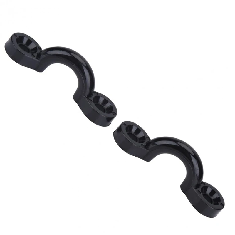 19Pcs Kayak Accessories Kit Rod Holder Mount Paddle Clips 10M Bungee Rope Cord Hook Rivet Pad Eyes Pulley Blocks Set Canoe Boat