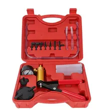 Bomba de vácuo automóvel manual de bombeamento de dupla utilização de sucção de pressão negativa freio de substituição de óleo detector ferramenta de reparo