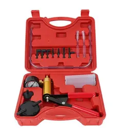 Vacuum Pump Automobile Manual Pumping Dual-use Negative Pressure Suction Brake Oil Replacement Detector Repair Tool