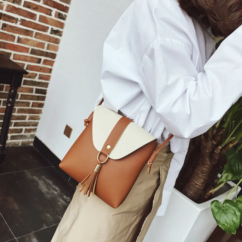 

T01 WOMEN'S Bag 2018 Spring And Summer New Style Korean-style Fashion Simple Casual Shoulder Versatile Mini