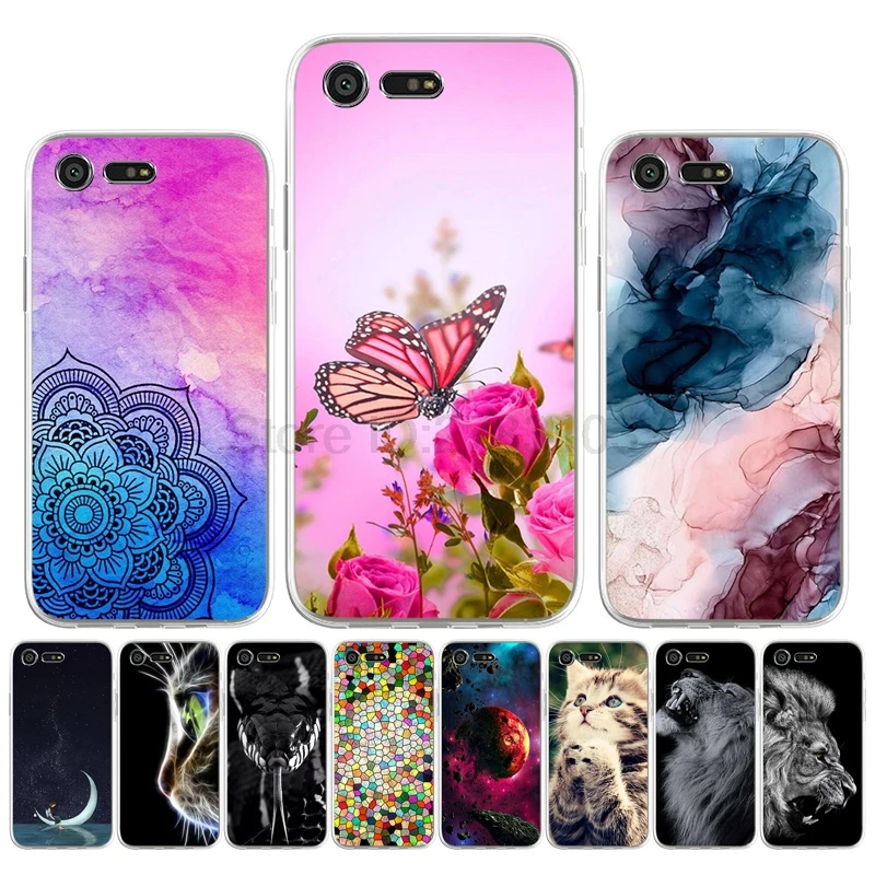 Soft Silicone Tpu Case For Sony Xperia X Z1 Mini Compact PS30 X Mini Back Case For Sony Xperia 1 II Xperia1 2 Phone Cover Etui
