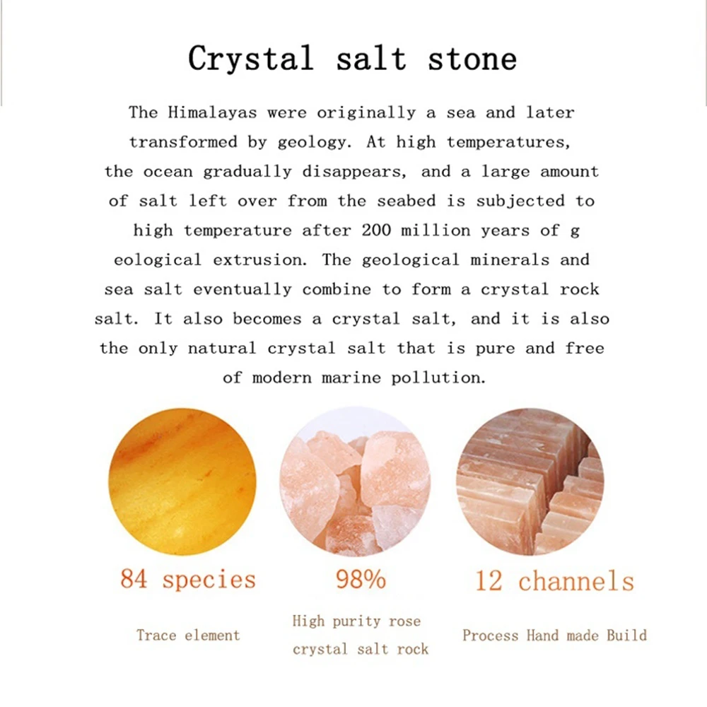 Natural Himalayan Salt Lamp Care Health