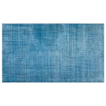 

Handmade Blue Vintage Overdyed Turkish Area Rug 155x270 Cm-5'1''X8'10''