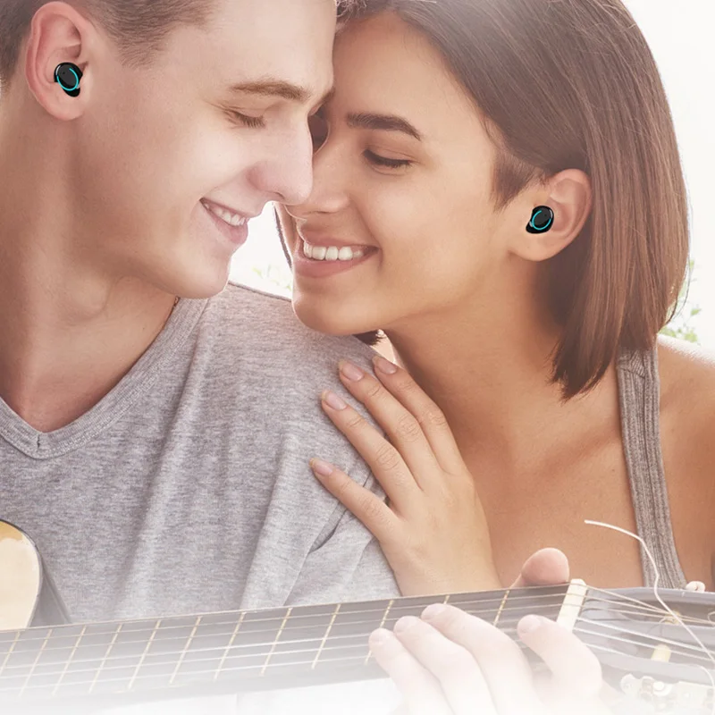 TWS беспроводные наушники стерео Bluetooth 5,0 наушники анти-шум музыка Спортивная гарнитура Близнецы водонепроницаемый эргономичный дизайн наушник
