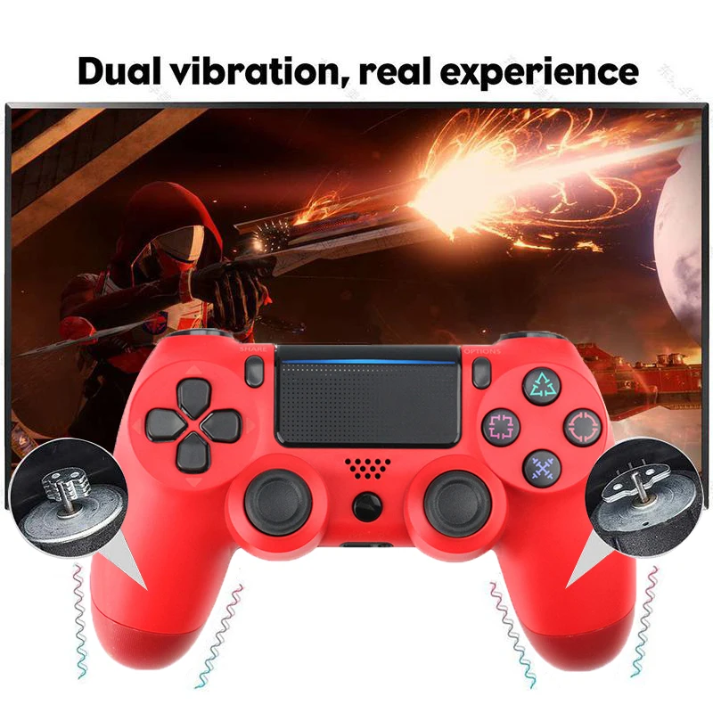 

Bluetooth Wireless Gamepad Controller For PS4 Playstation 4 Console Control Joystick Controller For PS4 Dualshock 4