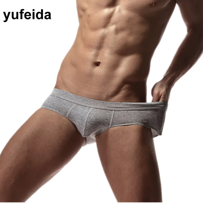 Нижнее белье мужское сексуальные хлопковые трусы с низкой талией|mens underwear briefs|mens