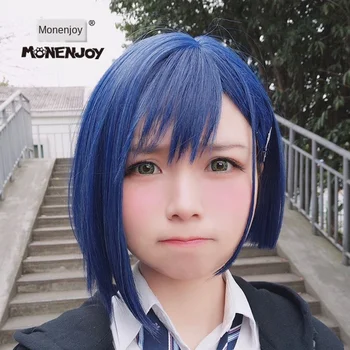 

DARLING in the FRANXX ICHIGO Blue Synthetic Hair Cosplay Short Wig for Adult Halloween Cosplay